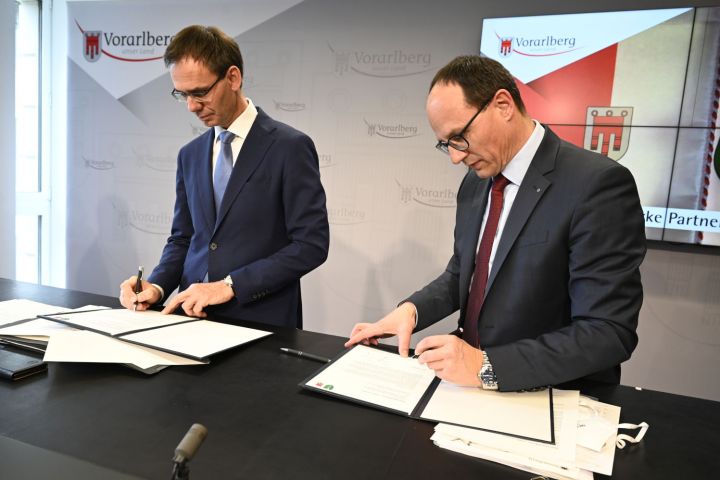 Vorarlberg und St. Gallen verstärken Zusammenarbeit in der Forschung