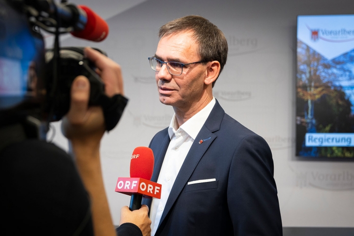 LH Wallner: „Land hält an günstigem Strompreis für Vorarlberger Bevölkerung fest“